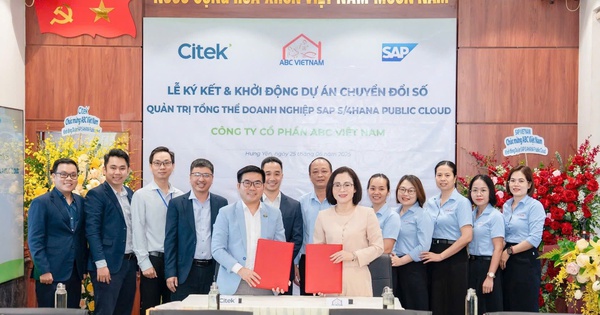 ABC Việt Nam hợp tác Citek chuyển đổi số quản trị với SAP Cloud ERP