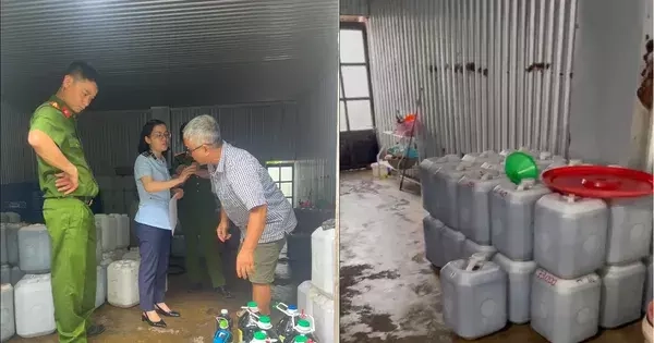 Hà Nội: Phát hiện 2.600 lít nước mắm không rõ nguồn gốc, cơ sở kinh doanh bị phạt 50 triệu đồng