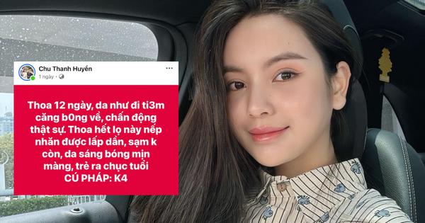 Fanpage Chu Thanh Huyền quảng cáo thổi phồng công dụng: "Trẻ ra chục tuổi", "chống nắng tế bào gốc"?