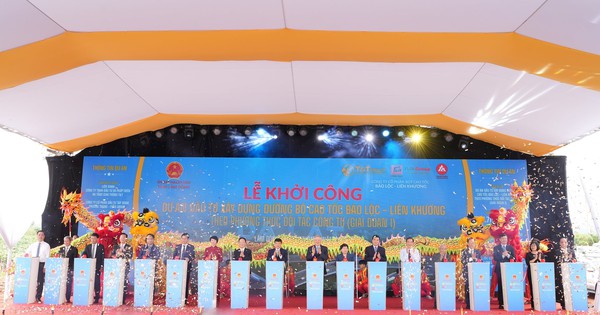 Khởi công dự án cao tốc Bảo Lộc – Liên Khương, tổng vốn đầu tư trên 17.700 tỷ đồng