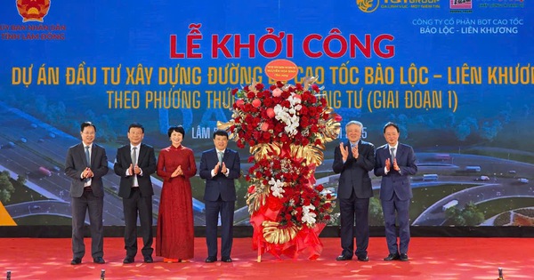 Khởi công cao tốc Bảo Lộc - Liên Khương rút ngắn thời gian di chuyển TPHCM - Đà Lạt từ 6 giờ còn 3 giờ