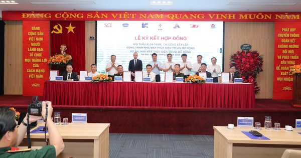 Ký kết gói thầu 1.451 tỉ đồng thi công nhà máy thủy điện Trị An mở rộng