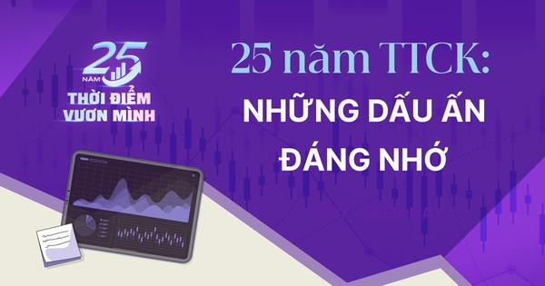 Những dấu mốc đáng nhớ trên hành trình 25 năm của thị trường chứng khoán Việt Nam