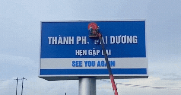 VIDEO tấm biển nổi tiếng ở Hải Dương gỡ xuống, hội 34 xúc động: Dù Hải Dương hay Hải Phòng, quê hương vẫn ở đó!