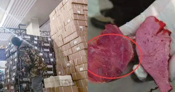 Theo dõi suốt 3 tháng, phanh phui đường dây sản xuất thịt giả doanh thu 127 tỷ đồng, tịch thu 900 tấn thịt chất thành “núi”