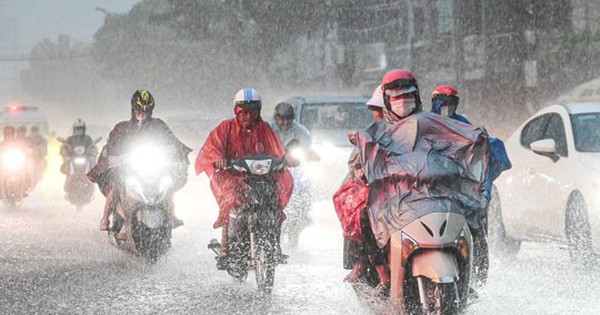 Miền Bắc tiếp tục có mưa to đến rất to trong nhiều ngày tới