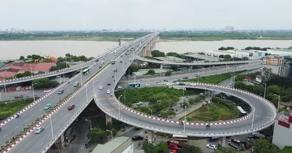 Đề xuất trục giao thông cảnh quan chạy dọc hai bên bờ sông Hồng