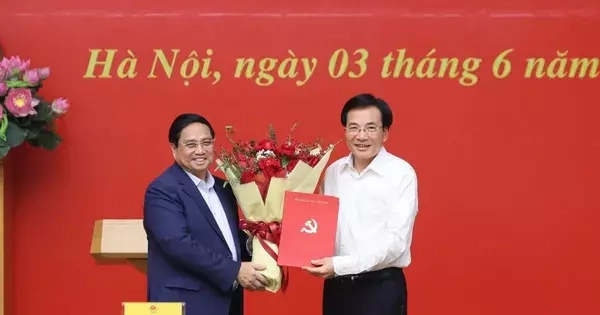 Bộ Chính trị chỉ định Phó Bí thư Đảng ủy Chính phủ