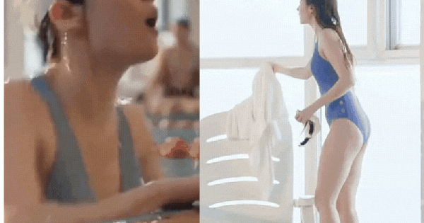 Cách đây 1 năm, Lưu Diệc Phi từng khiến cả Châu Á điên đảo vì 1 khoảnh khắc diện áo tắm xanh