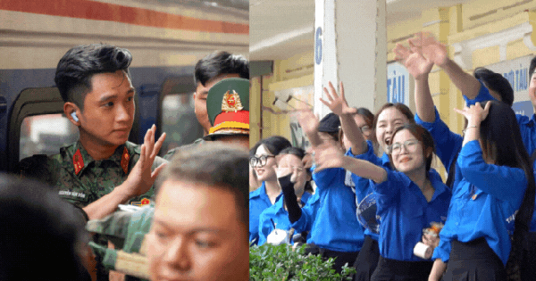 Cảnh tượng đặc biệt tại ga Hà Nội chiều tháng Sáu: Người dân xếp hàng dài chào đón các chiến sĩ chuẩn bị thực hiện nhiệm vụ A80