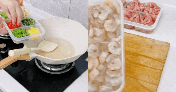 Đi chợ theo tuần mà vẫn giữ rau tươi, thịt sạch cả 5 ngày – nhờ cách dùng hộp nhựa chia ngăn này