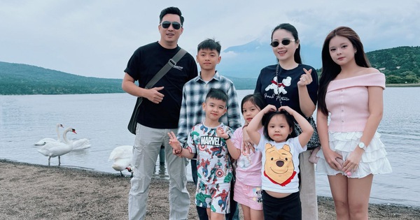 Cho con nghỉ hè theo phong cách đại gia: Hằng Túi đưa cả 5 con đi Nhật, có chồng thứ ba hộ tống đi khắp nơi