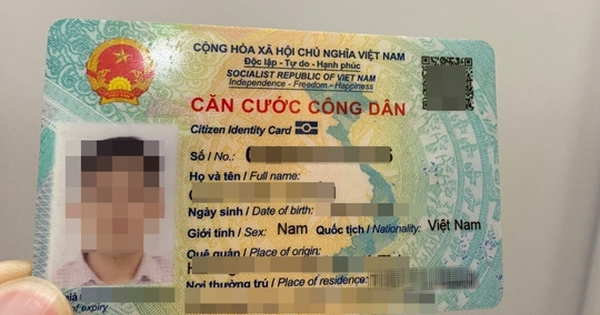 Từ 1-7, người dân được giảm lệ phí khi làm thẻ căn cước