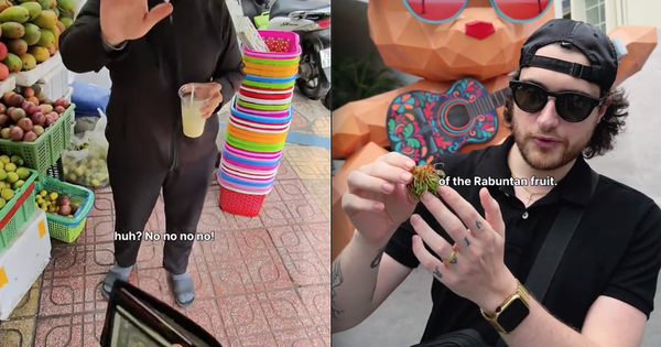 Khách Tây hỏi mua 1 quả chôm chôm cho 2 người ăn, cách người phụ nữ Việt xử lý khiến dân mạng rần rần