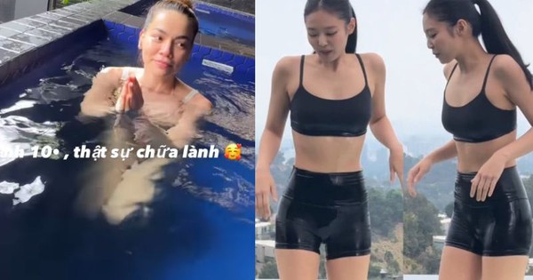 Cả Jennie Blackpink và vợ chồng Hồ Ngọc Hà có chung 1 sở thích "tắm" kì lạ: Có tác dụng giảm sưng, đau nhưng chuyên gia cảnh báo một điều