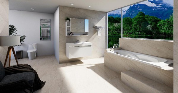 Biến phòng tắm thành "bể bơi mini" tại nhà cùng Caesar