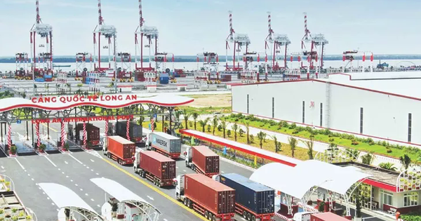 Cảng biển Long An đặt mục tiêu đạt 20 triệu tấn hàng hóa vào năm 2030