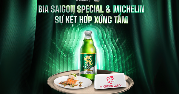 Bia Saigon Special - Từ thiết kế đặc trưng tới dấu ấn thị giác trên bàn Michelin