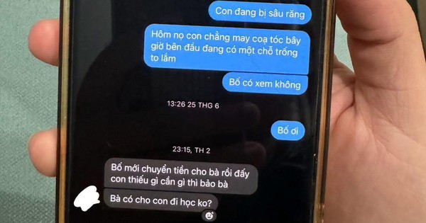 Bé gái 10 tuổi nhắn tin cho bố, 1 tháng sau mới được trả lời: Nhiều phụ huynh tức giận khi đọc được câu đầu