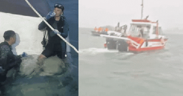 Vụ lật tàu ở Hạ Long: Thợ lặn đau lòng kể 3 giờ lục tìm từng khoang tàu, chỉ lo thi thể bị trôi dạt đi xa