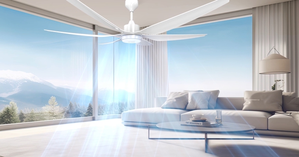 Cách quạt trần SUNHOUSE APEX tái định nghĩa quạt điện gia dụng