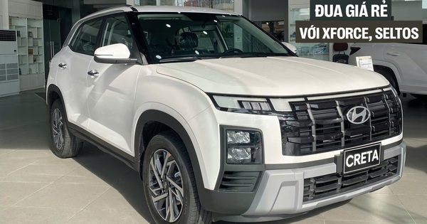 Hyundai Creta 2025 giảm giá mạnh tại đại lý: Bản 'base' còn hơn 564 triệu đồng, kịch sàn giá nhóm xe Nhật, Hàn cùng phân khúc