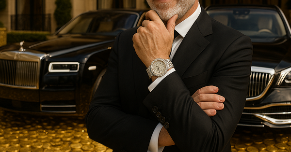 Ngủ trong gara xập xệ nhưng đầu “nảy số” toàn ý tưởng “hoàng kim”, người đàn ông kiếm hơn 2.500 tỷ đồng: 50 tuổi sở hữu cả loạt Rolls Royce, Maybach, kim cương dát đầy người