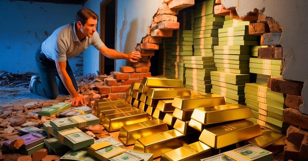 Phát hiện 50 thỏi vàng và gần 52 tỷ đồng tiền mặt giấu trong vách ngăn tường, hé lộ manh mối tiềm năng về một sự kiện chấn động lịch sử