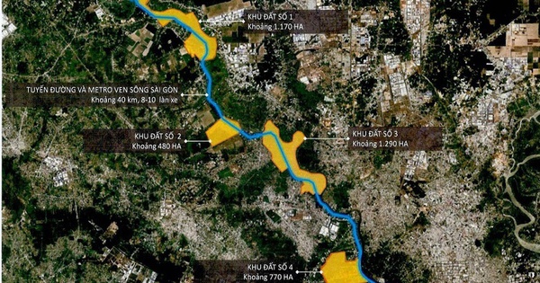 Sun Group đề xuất đầu tư làm 40km đường và metro ven sông Sài Gòn