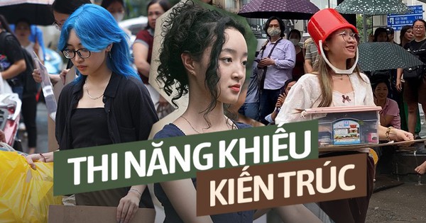 Rừng sĩ tử xách xô chậu, ôm giá vẽ chen chúc đi thi năng khiếu: Nhìn thôi đã mệt mà vẫn phải thốt lên "chất thật sự!"