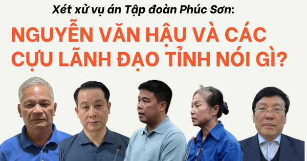 Xét xử vụ án Tập đoàn Phúc Sơn: Nguyễn Văn Hậu và các cựu lãnh đạo tỉnh nói gì?