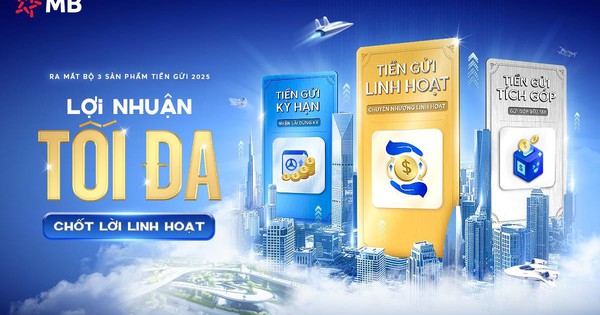 MB ra mắt bộ sản phẩm tiền gửi 2025: Lợi nhuận tối đa, chốt lời linh hoạt