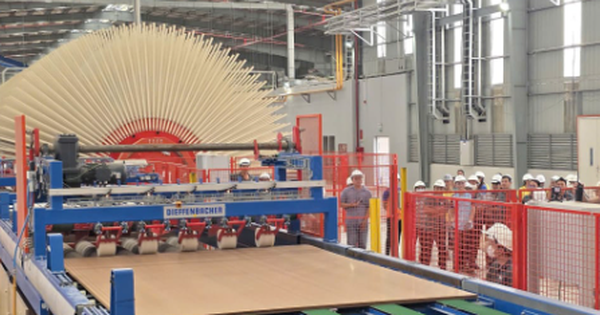 Ra mắt tấm ván MDF đầu tiên, KES đặt dấu ấn mới tại Đồng Nai