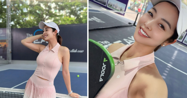 Hoa hậu vừa gặp sự cố vì chơi pickleball: Có mẹ chồng giàu top đầu sàn chứng khoán, bố chồng là Tiến sĩ