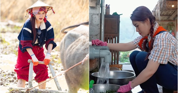 Tiểu thư 7000 tỷ gây sốt ở Gia Đình Haha: Tay quen bóc đồ hiệu giờ "nếm" cảm giác đào sắn, bẻ măng, cày ruộng hùng hục