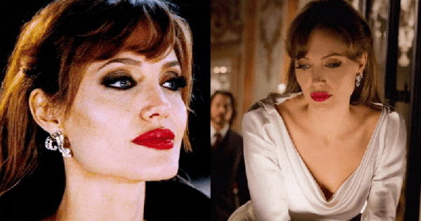 Angelina Jolie năm 35 tuổi từng đóng một vai mà cốt cách quý cô thanh lịch tràn ngập từng khung hình, khiến nam chính say mê không rời