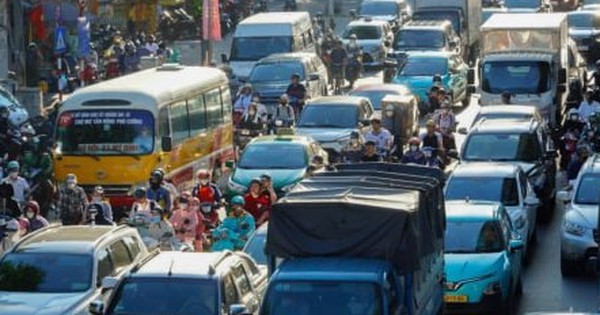 Hà Nội thông tin việc hạn chế xe vào nội đô