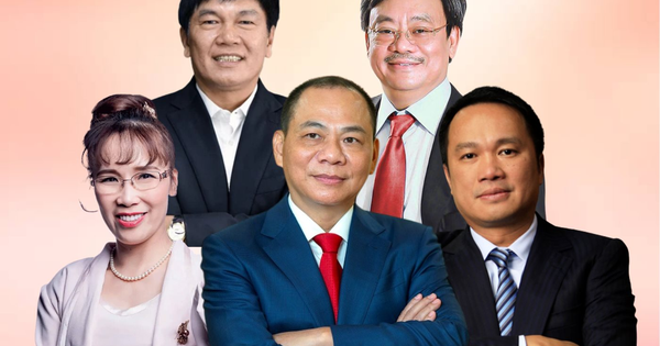 20 người giàu nhất sàn chứng khoán: Tài sản tỷ phú Phạm Nhật Vượng giảm 8.300 tỷ trong vòng 1 tháng, ông Nguyễn Văn Tuấn tăng mạnh nhất từ đầu tháng 6