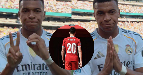 Mbappe ăn mừng đầy xúc động tưởng nhớ Diogo Jota khi lập siêu phẩm giúp Real thắng nghẹt thở Dortmund ở FIFA Club World Cup