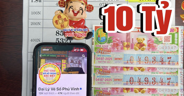Mua 5 tờ vé số khi đang uống cà phê, người đàn ông ở Vĩnh Long thành "tỉ phú"