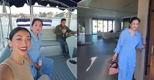 Nữ nghệ sĩ choáng trước biệt thự 78 tỷ, du thuyền riêng của đồng nghiệp: "Ở đây phải sống đến 100 tuổi"
