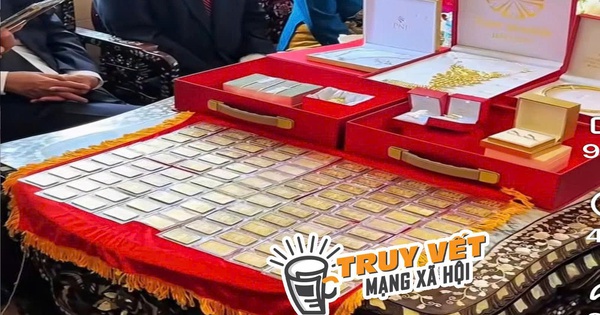 Cô dâu ở Cần Thơ nhận sính lễ 100 lượng vàng gây "bão" mạng xã hội