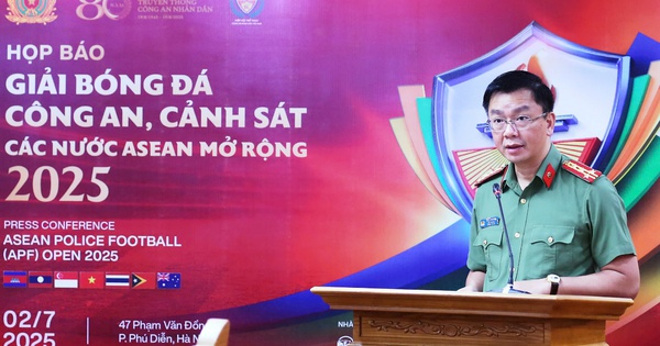 Thấy gì từ mức thưởng lớn tại Giải bóng đá Công an, Cảnh sát ASEAN mở rộng 2025?