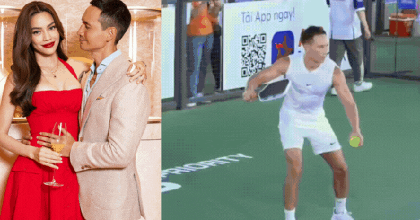 Kim Lý thi đấu pickleball cực "khét", lọt vào bán kết: Thành quả của những lần cùng Hà Hồ "trốn con" đi tập pickleball