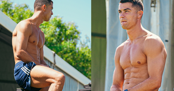 Body 6 múi đẹp như tạc tượng của Ronaldo ở tuổi 40