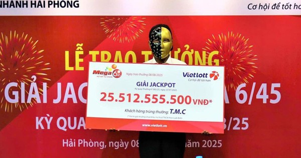 Nuôi dãy số Vietlott hơn 11 năm, người đàn ông trúng hơn 25,5 tỷ đồng