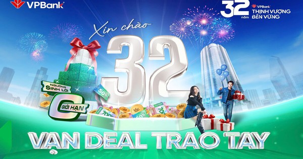 VPBank 32 Tuổi: Chuyển Đổi Tài Chính Số, Kiến Tạo Lối Sống Hiện Đại