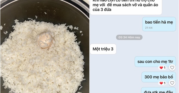 “Vì tớ cần có mẹ”: Câu nói nghẹn lòng của cô gái ngày nào cũng ăn cơm trắng với 1 quả trứng, bao nhiêu tiền gửi hết về nhà