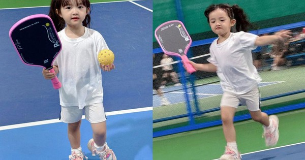 Đây rồi! Winnie - tiểu thư tài phiệt đam mê thể thao cuối cùng cũng gia nhập đường đua pickleball