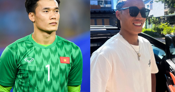 Dụi mắt không nhận ra thủ môn Bùi Tiến Dũng, sao khác lạ thế này!